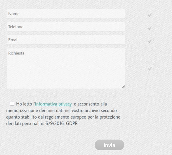 Accettazione cookie Onoranze funebri Misericordia